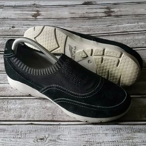 DANSKO Black Suede Slip-on Womens Shoes SIZE 11